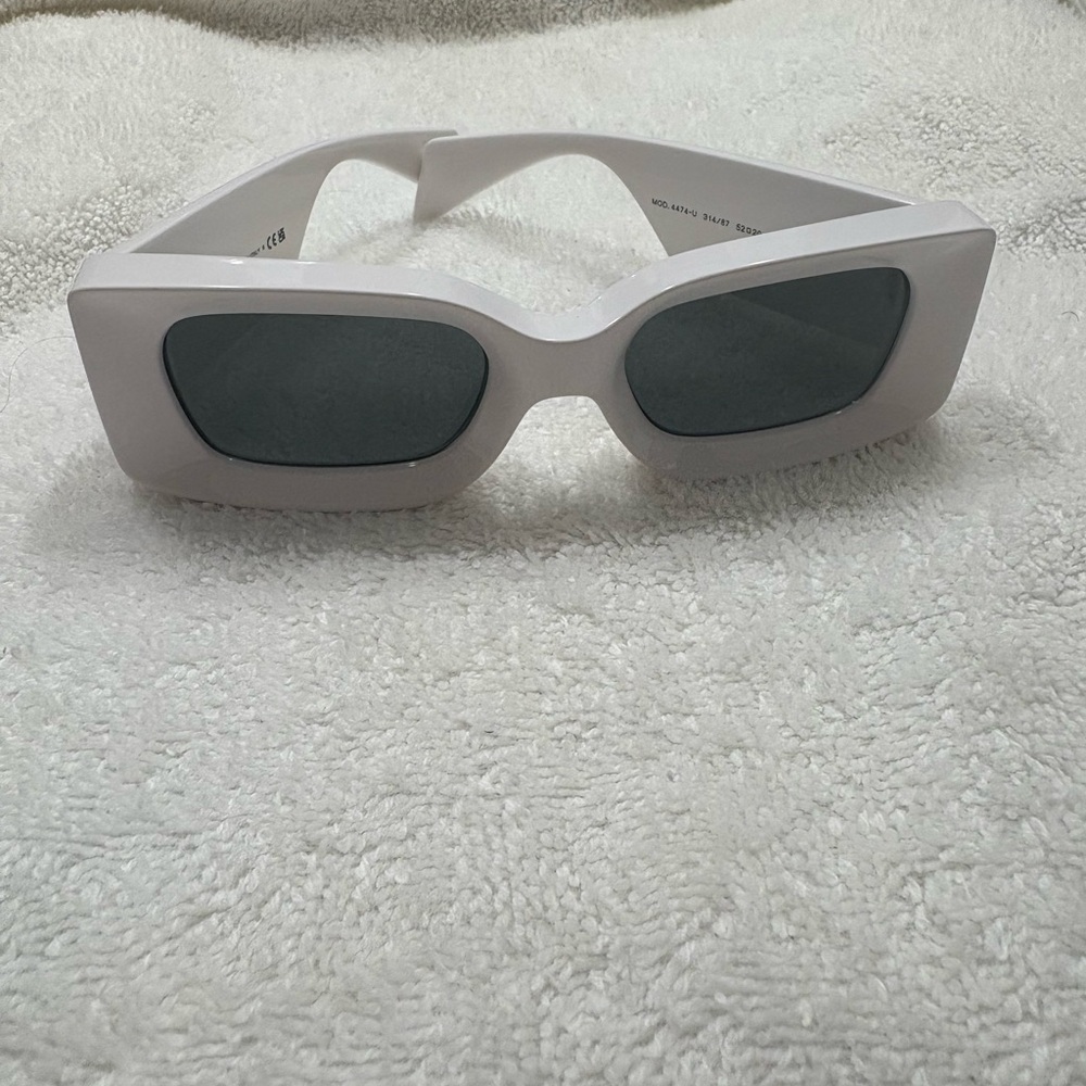 Versace White Sunglasses